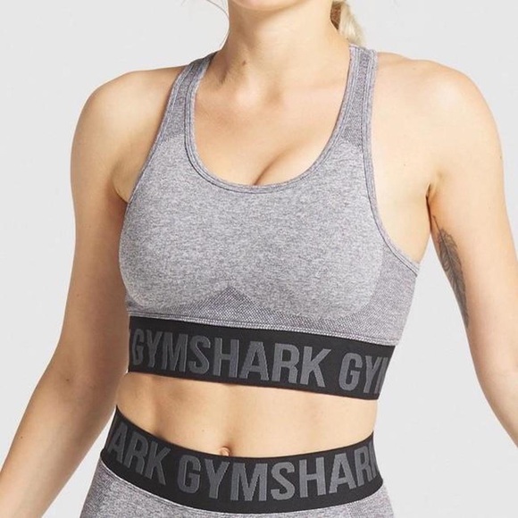 gymshark gray flex sports bra - Picture 3 of 5